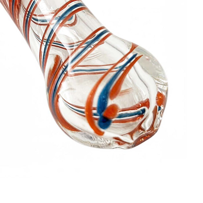 4-1/2" CoreLine Spoon Glass Pipe-Assorted-2CT Glass Pipe Super Supplys Inc