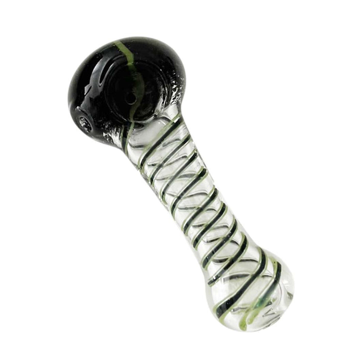 4-1/2" CoreLine Spoon Glass Pipe-Assorted-2CT Glass Pipe Super Supplys Inc