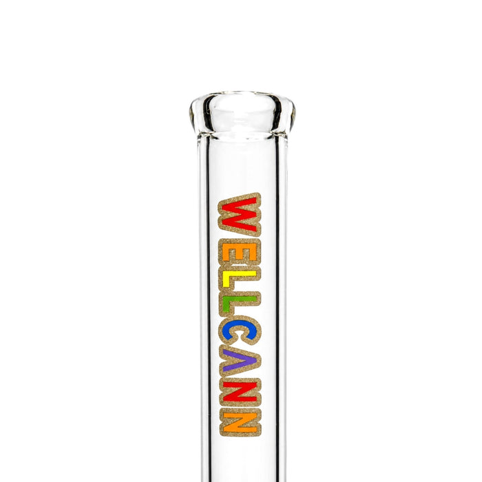 WELLCANN | 11" Clear Beaker Bong Glass Bong Super Supplys Inc