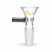 Fortune | 14mm Male Funnel Bowl Piece Bowl · Popper Fortune Smokey Grey