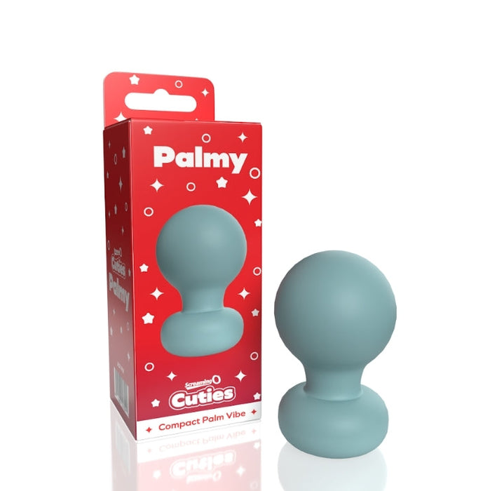 Screaming O - Cuties Palmy Palm Vibrator - Powder Blue Massager JAL
