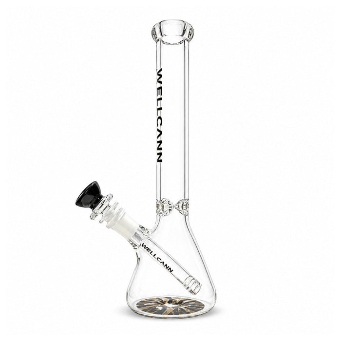 11" Wellcann Prism Base Beaker Bong Glass Bong Super Supplys Inc