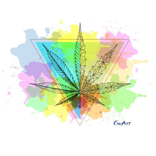 Rainbow Leaf | Wall Tapestry Flag · Sign · Deco CanEmpire