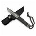 8" Fixed Blade Survival Knife with Sheath Fixed Blade Knife Super Supplys Inc