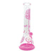 14" Tree Design Hydro Glass Bong (MST048) Glass Bong The MST Pink