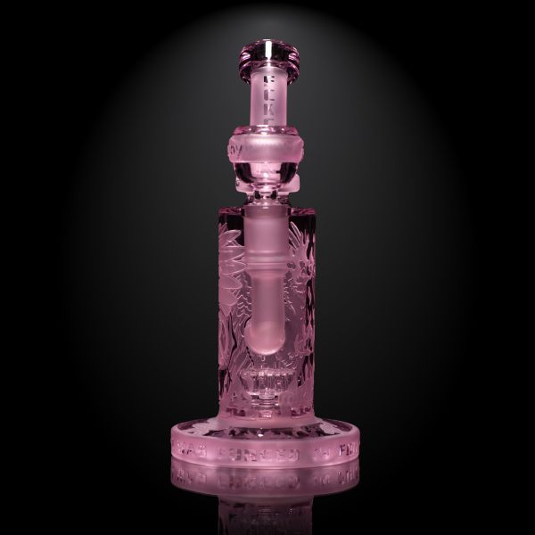 Phoenix: Forged in Fire 6″ Pink Cancer Dab Rig Glass Rig Multiverse