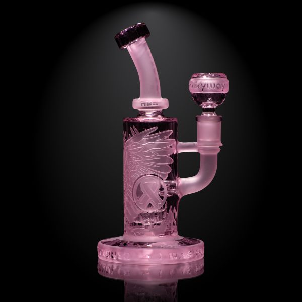 Phoenix: Forged in Fire 6″ Pink Cancer Dab Rig Glass Rig Multiverse