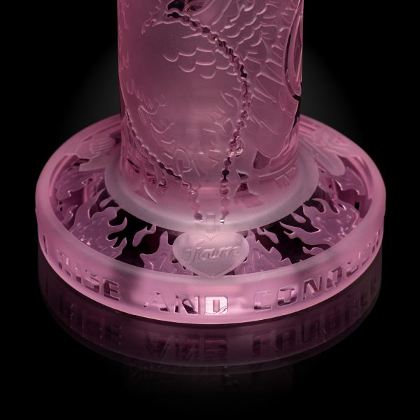 Phoenix: Forged in Fire 6″ Pink Cancer Dab Rig Glass Rig Multiverse