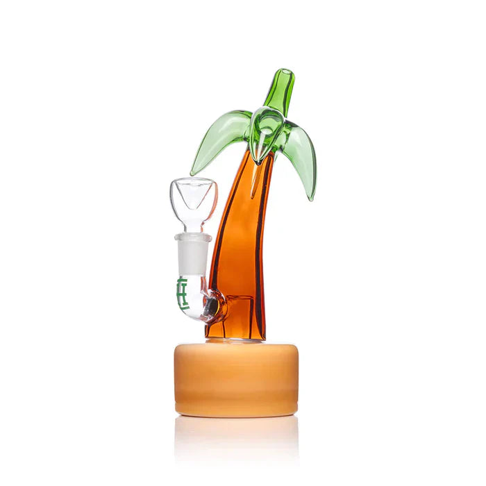 Hemper | 7" Palm Tree Bong [PP5293] Glass Bong Smoking Cat Distribution