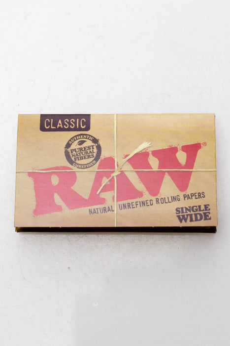 [4 Pack Bundle] RAW Natural Unrefined Rolling Paper