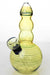 6 inches changing color glass water bong Beaker Bong ONE Type 2971