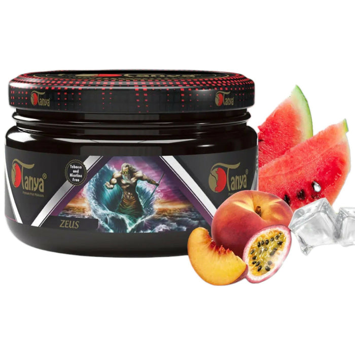 TANYA HOOKAH FLAVOR 250G CAN ZERO NICOTINE- ZERO TOBACCO Flavour Jatiimports LLC ZEUS FLAVOR