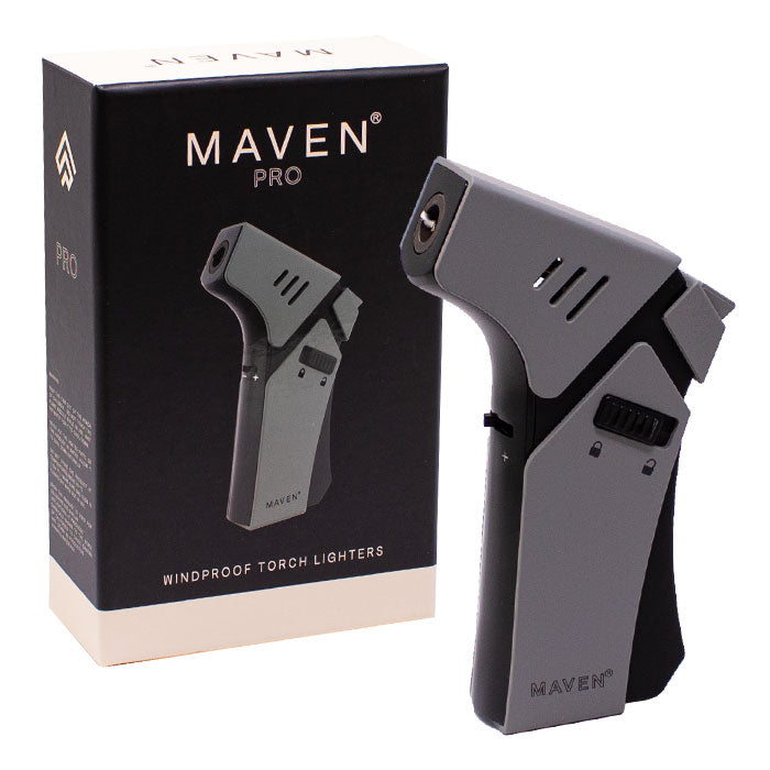 Maven Pink Pro Windproof Torch Lighters -Single Torch Maple Craft Inc