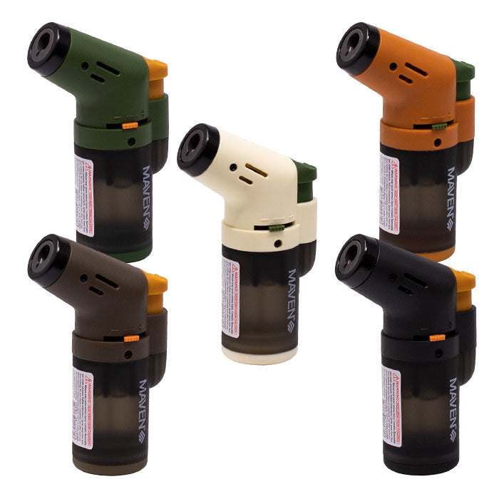 Maven Pink Pro Windproof Torch Lighters -Single Torch Maple Craft Inc