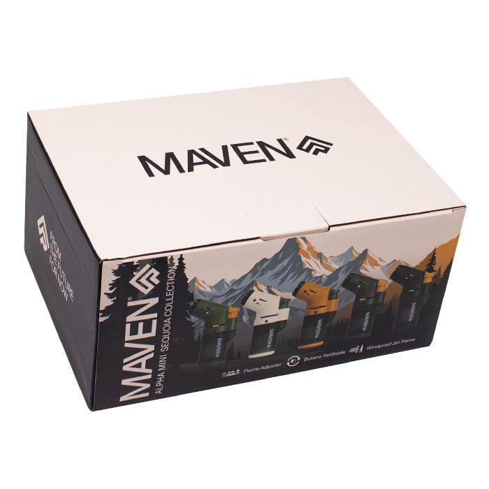 Maven Pink Pro Windproof Torch Lighters -Single Torch Maple Craft Inc