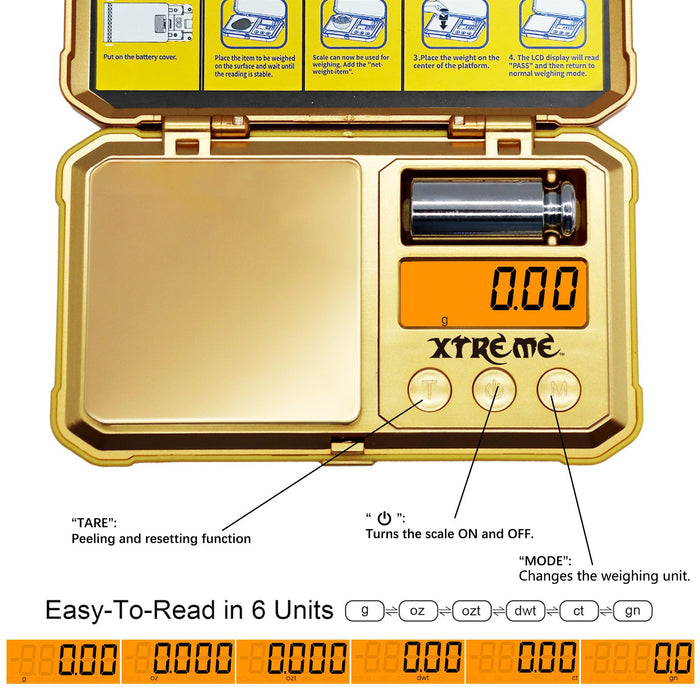Xtream | Digital Pocket Scale [XTR-511] Scale Canadian Distributor