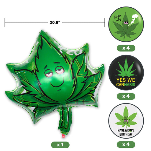 420 Weed Balloon Set-13PCS Balloon Crossory