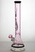 18 inches genie 9 mm color-tube and clear-bottom beaker water bong Beaker Bong ONE Pink
