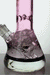 18 inches genie 9 mm color-tube and clear-bottom beaker water bong Beaker Bong ONE