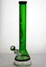 18 inches genie 9 mm color-tube and clear-bottom beaker water bong Beaker Bong ONE Green