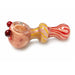 4.25" Textured Fumed Glass Hand Pipe Glass Pipe Super Supplys Inc