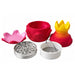 Dragon Fruit 4-Part Grinder – 48mm | 88mm Tall | 6 PCS Display Display Pack Super Supplys Inc