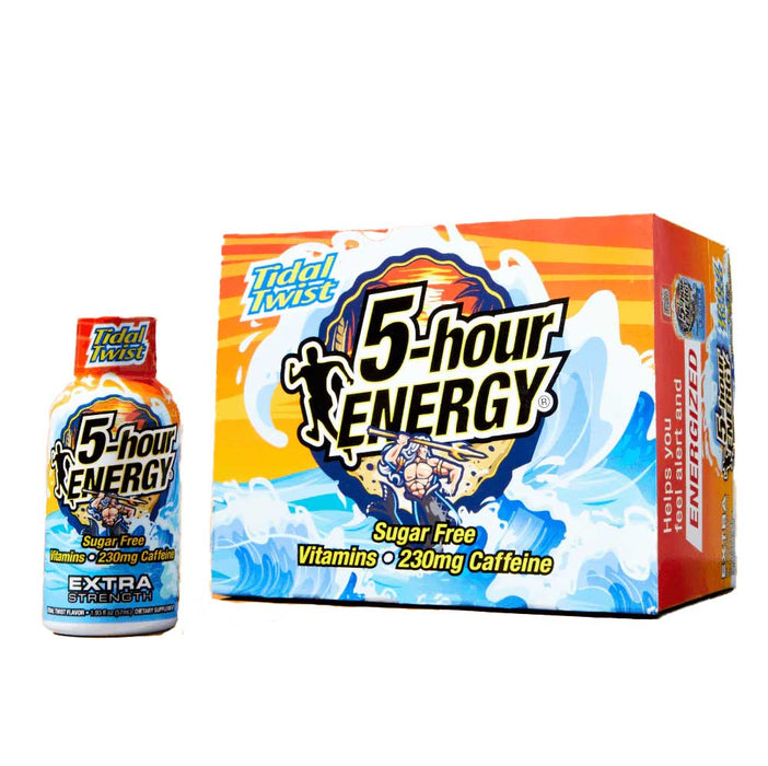Tidal Twist Extra Strength 5-hour ENERGY Drink - pack of 12 Energy Drink ONE