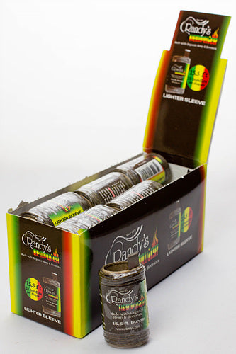 Randy’s® | Organic Hemp Wick – Assorted Sizes Display Pack LEHIGH WHOLESALE Lighter Sleeve (15.5') [18 bundles /box]