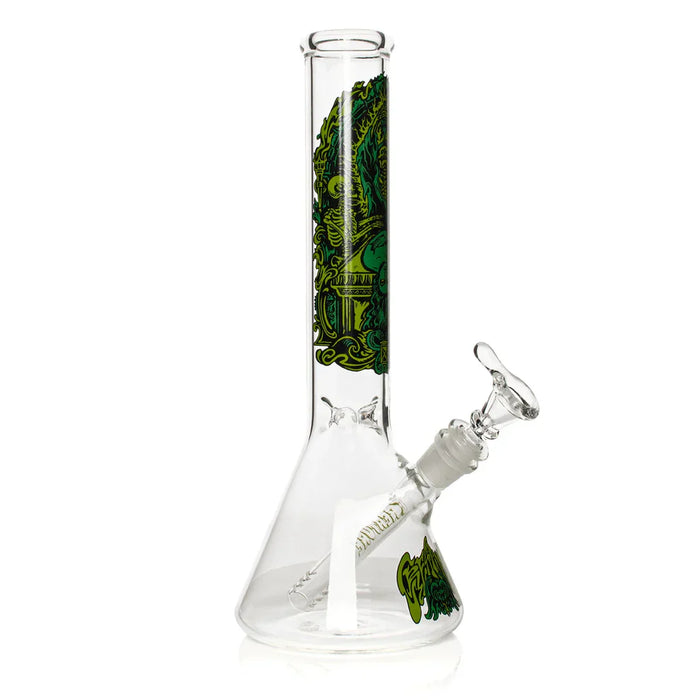 GEAR Premium® | 12" Sacrifice Beaker Base Water Pipe Glass Bong Smoking Cat Distribution