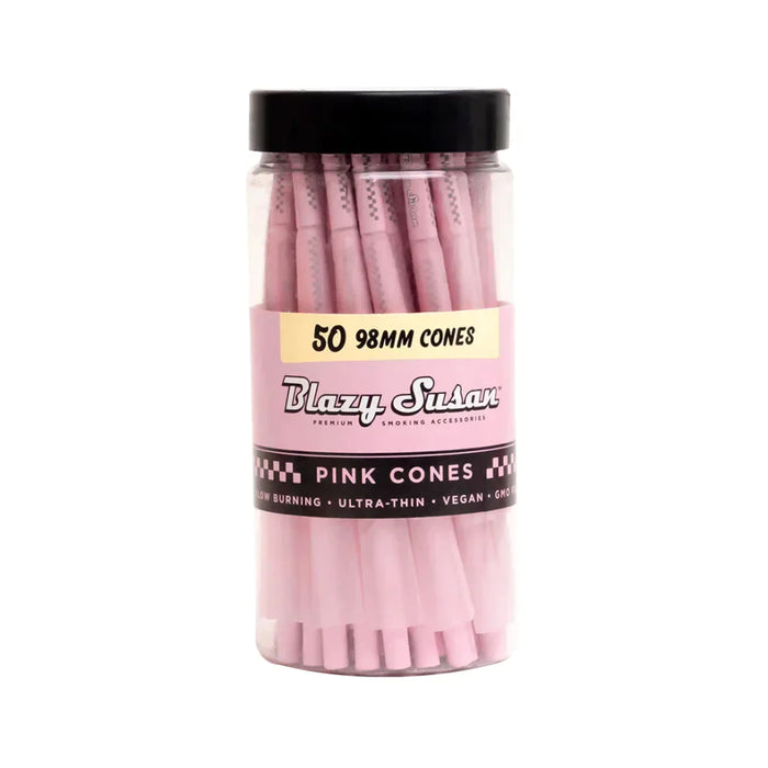 Blazy Susan | Pink 98mm Cones Pack of 50