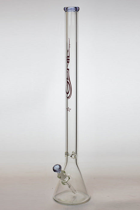 Genie | 30" 9mm glass beaker water bong Beaker Bong ONE Purple