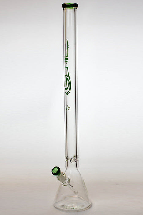 Genie | 30" 9mm glass beaker water bong Beaker Bong ONE Green