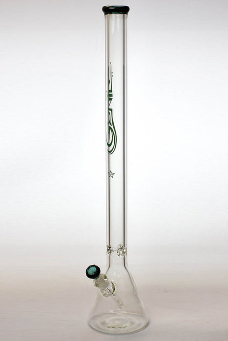 Genie | 30" 9mm glass beaker water bong Beaker Bong ONE Teal