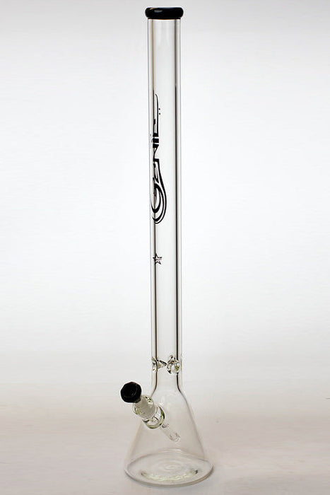 Genie | 30" 9mm glass beaker water bong Beaker Bong ONE Black
