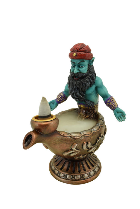 Zenn | Backflow Incense Burner Incense Holder SunGlow Genie With Magic Lamp