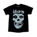 Misfits | “Classic Distressed Fiend Skull” Short Sleeve Unisex Black T-Shirt Short Sleeve Philcos