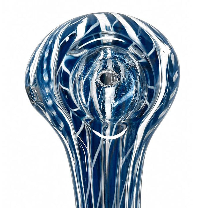 3.75" Assorted Swirl Glass Hand Pipe-2CT Glass Pipe Super Supplys Inc