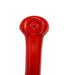 4.5" Classic Glass Spoon Pipe-Red Glass Pipe Super Supplys Inc