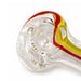 4.5" Color Line Glass Spoon Pipe Glass Pipe Super Supplys Inc