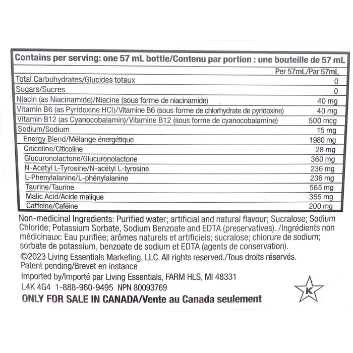 Tropical Burst Flavor Extra Strength 5-hour ENERGY Drink - pack of 12 Energy Drink ONE
