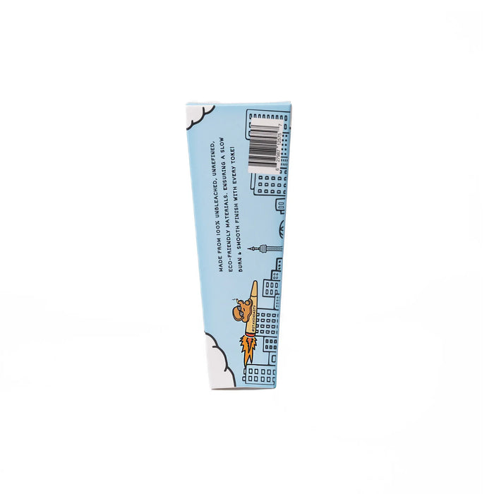 Choast Rolls | 6 Pack 1 1/4 Hemp Cones - 15 Packs Per Box | Made In France Pre-rolled Cone (Display Pack) Choast Rolls Inc.