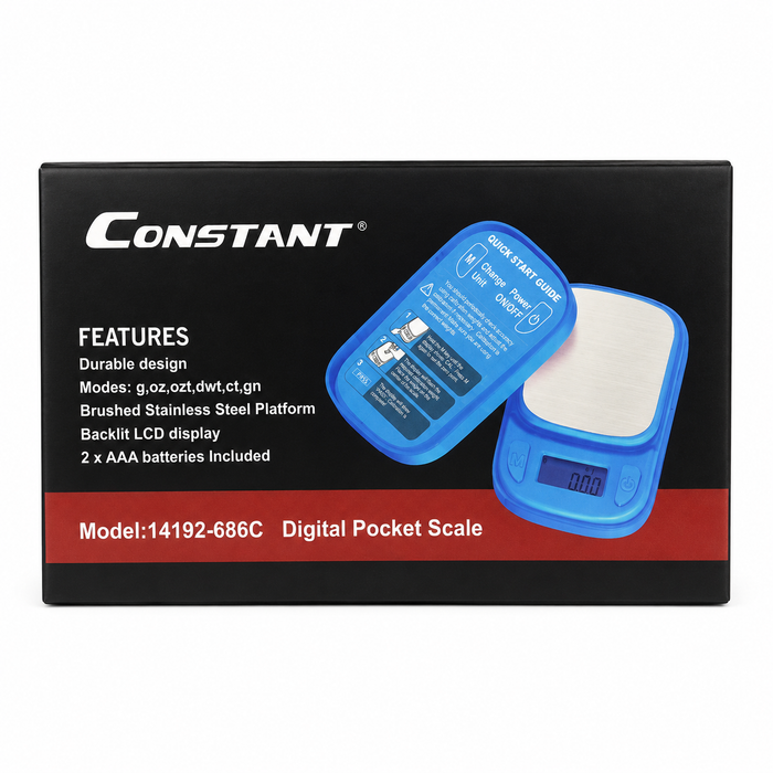 Constant | Double Digit Accuracy Pocket Scale Scale 777 Smoke