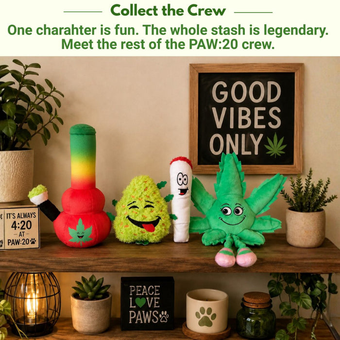 Jay the Joint | 420 Dog Toy & Collectible Plush For Pet PAW20