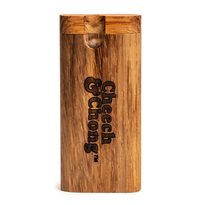 Cheech & Chong® Glass | Regular Twist Dugout (Assorted Wood Grains)[CCD4000] Dugout Smoking Cat Distribution