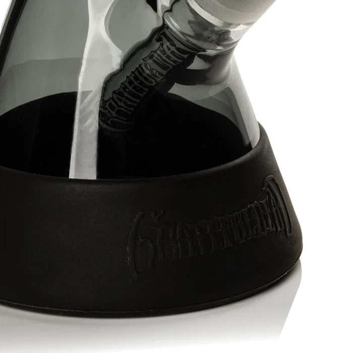 GEAR Premium® | 10" Space Your Face Beaker Base Water Pipe -Grateful Dead x GEAR Premium® Glass Bong Smoking Cat Distribution