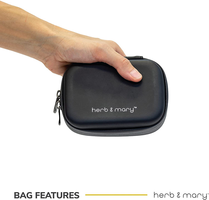 Herb & Mary | Hard accessory carrying case Pouch Herb & Mary