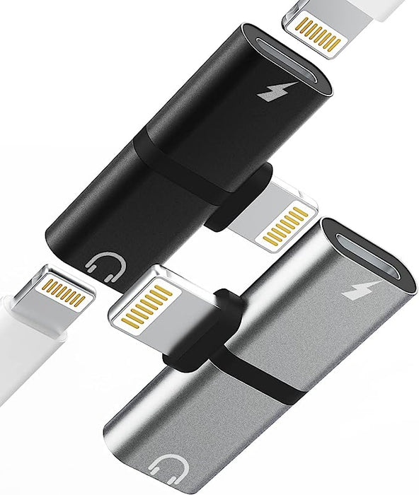 Lightning Female to Dual Lightning Male Split adapter Pack of 24 Charging Cable · Accessory JJ Distribution