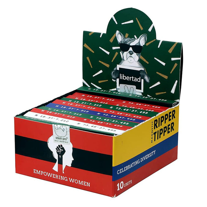 Stash-Pro | Magnetic Ripper Tipper Box of 10 1 - 1/4" Size Stash-Pro