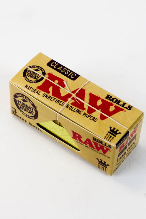RAW Classic King Size 3 Meter Rolls - 12 packs King Size ONE