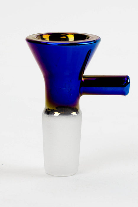 Electroplate glass bowl for 14 mm Joint Bowl · Banger · Oil Burner ONE Blue